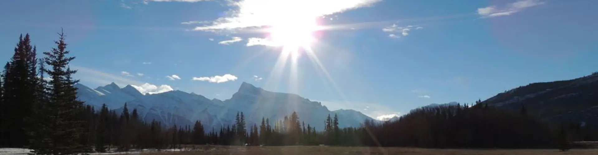 A view of Kootenay Plains.